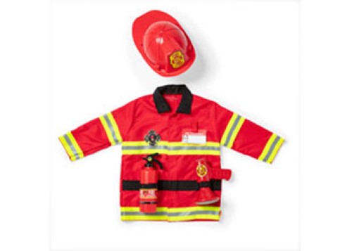 Melissa & Doug - Fire Chief Costume Set - Pack of 3