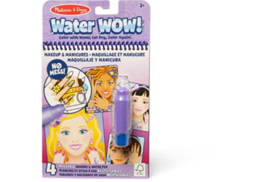 Melissa & Doug - On The Go - Water WOW! - Makeup & Manicures