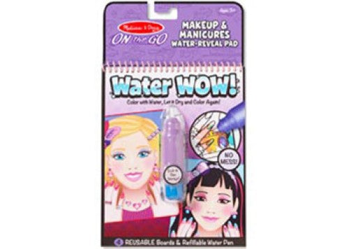 Melissa & Doug - On The Go - Water WOW! - Makeup & Manicures