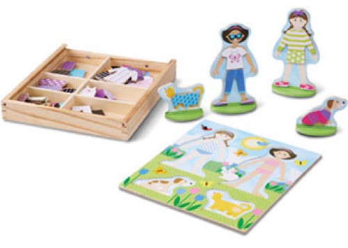 Melissa & Doug - Best Friends Magnetic Dress-Up