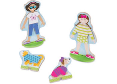 Melissa & Doug - Best Friends Magnetic Dress-Up