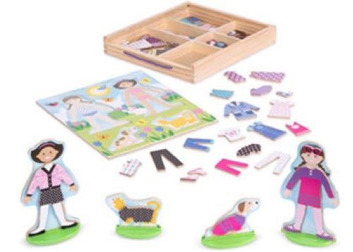 Melissa & Doug - Best Friends Magnetic Dress-Up