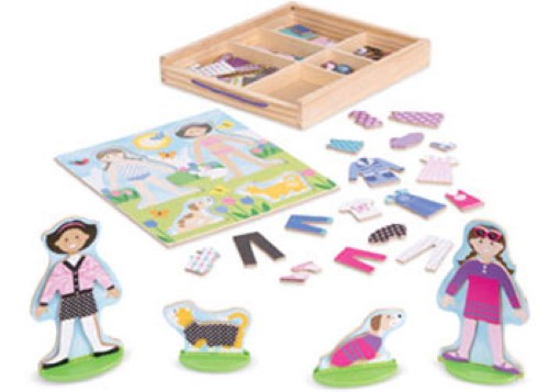 Melissa & Doug - Best Friends Magnetic Dress-Up