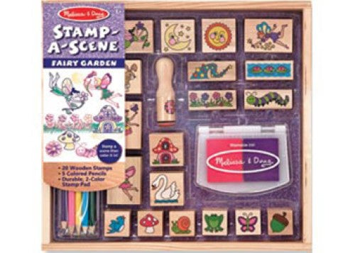 Melissa & Doug - Stamp A Scene - Fairy Garden