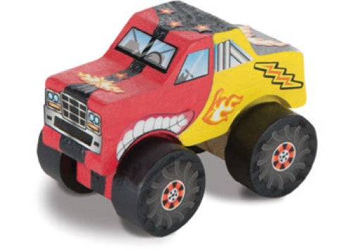 Melissa & Doug - Created by Me! Wooden Monster Truck