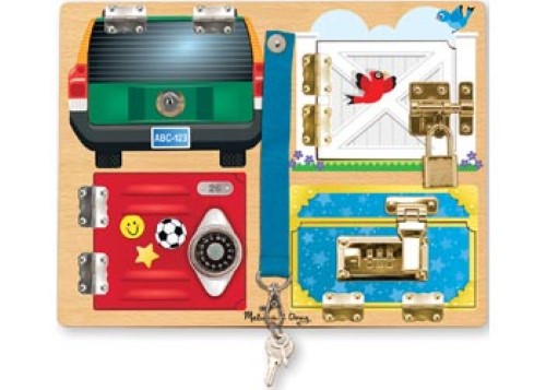 Melissa & Doug - Lock & Latch Board