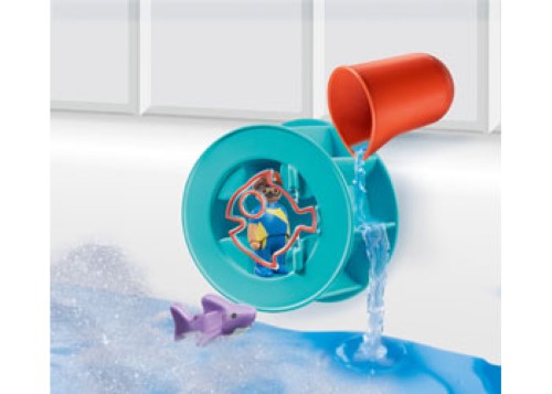 Playmobil - Water Wheel with Baby Shark