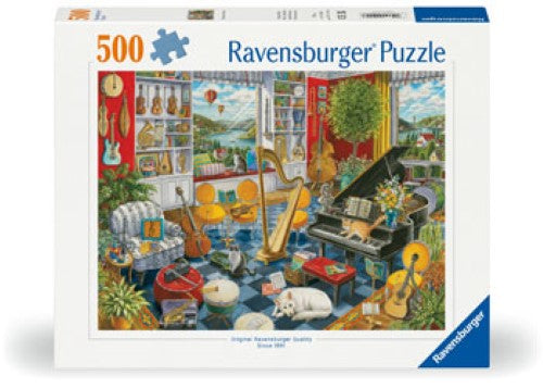 Ravensburger Ingrid Slyder: The Music Room Puzzle 500 Pieces