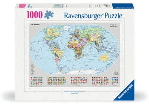 Ravensburger Political World Map Puzzle 1000 Pieces