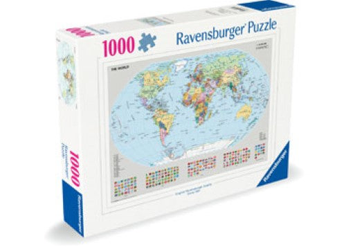 Ravensburger Political World Map Puzzle 1000 Pieces