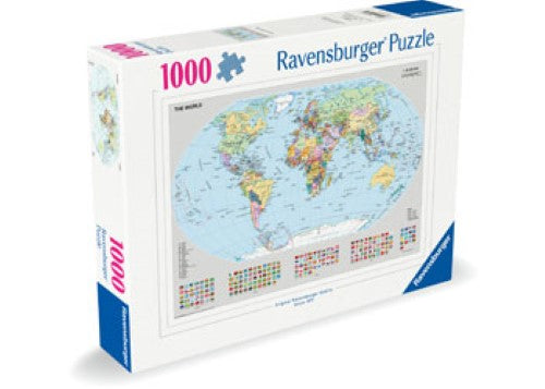 Ravensburger Political World Map Puzzle 1000 Pieces