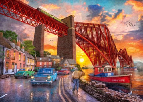 Ravensburger Forth Bridge at Sunset Puzzle 1000 Pieces