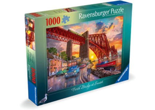 Ravensburger Forth Bridge at Sunset Puzzle 1000 Pieces