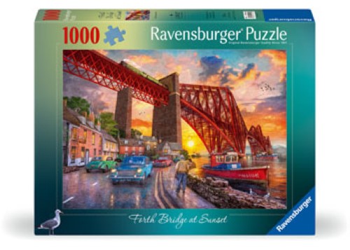 Ravensburger Forth Bridge at Sunset Puzzle 1000 Pieces