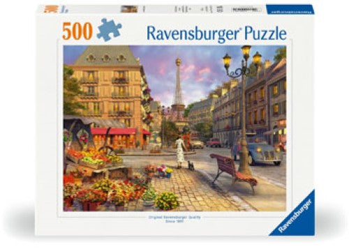 Ravensburger An Evening Walk Paris Puzzle 500 Pieces