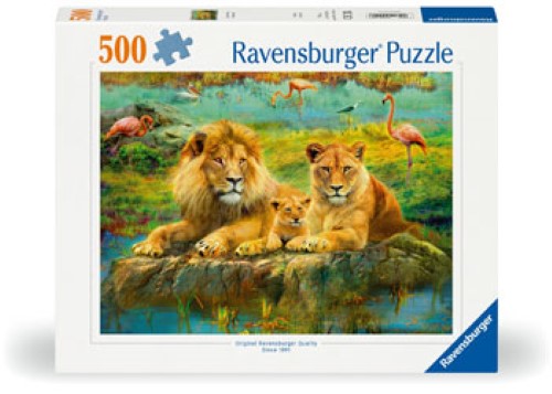 Ravensburger Lions in the Savanna Puzzle 500 Pieces