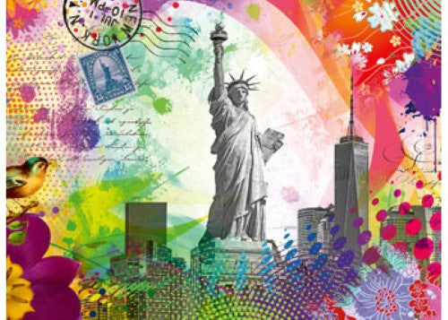 Ravensburger New York Postcard Puzzle 500 Pieces