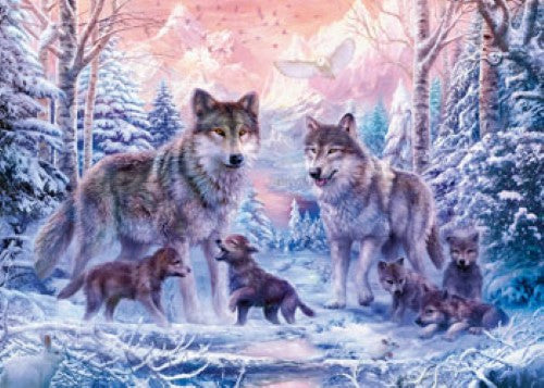 Ravensburger Arctic Wolves Puzzle 1000 Pieces