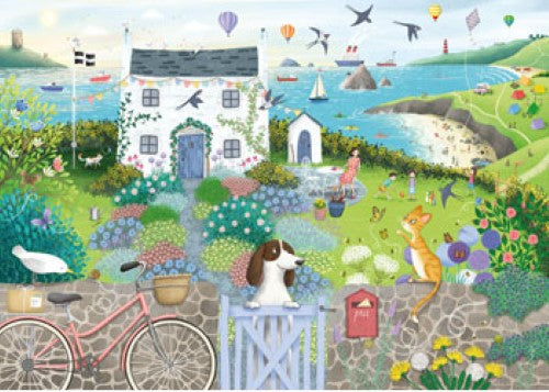 Ravensburger Coastal Cottage Puzzle 1000 Pieces