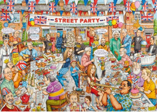 Ravensburger Best of British: The Street Party 1000 Pieces