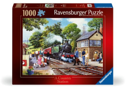 Ravensburger A Country Station Puzzle 1000 Pieces