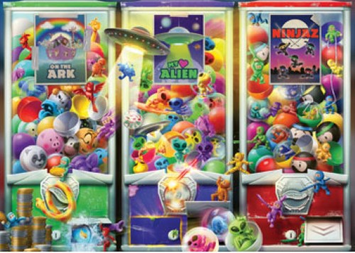 Ravensburger Animals Aliens and Ninjas Puzzle 1000 Pieces