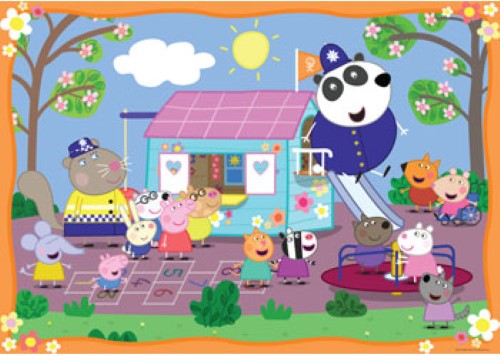 Ravensburger Peppa Pig Clubhouse Giant Floor Puzzle 24 Piece