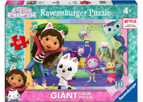 Ravensburger Gabby's Dollhouse Giant Floor Puzzle 60 Pieces