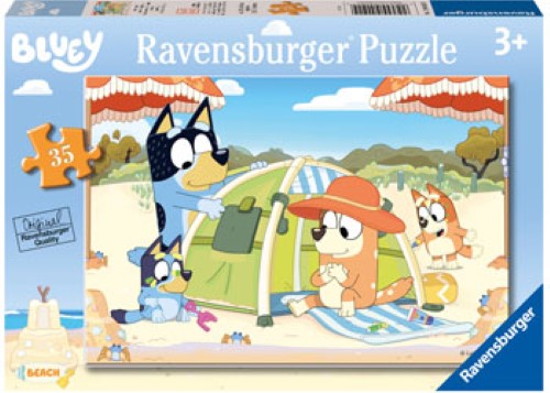 Ravensburger Bluey Beach Day! Puzzle 35 Pieces