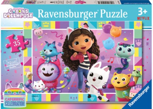 Ravensburger Gabby's Dollhouse Let's Celebrate! 35 Pieces