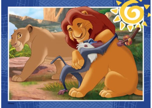 Ravensburger Disney Lion King Bumper Pack Puzzle 4x42 Pieces
