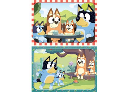 Ravensburger Bluey Family Time Puzzle 2x12 Pieces
