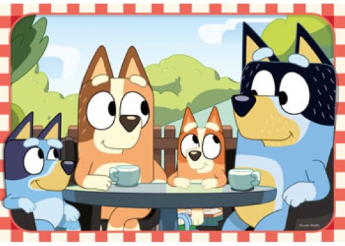 Ravensburger Bluey Family Time Puzzle 2x12 Pieces