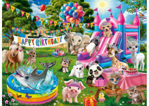 Ravensburger Tiara Birthday Party Puzzle 100 Pieces