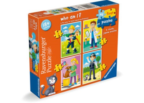 Ravensburger Who Am I? My First Puzzle 2/3/4/5 Pieces