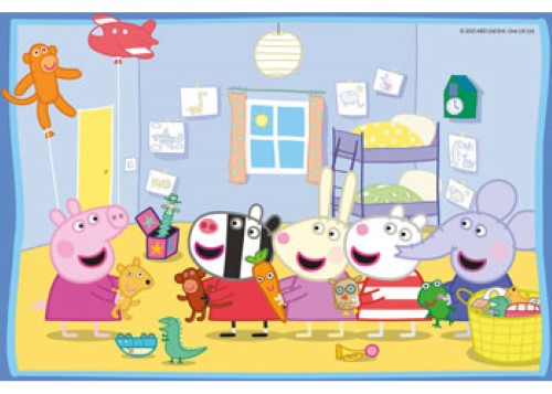 Ravensburger Peppa's Adventures Puzzle 2x12 Pieces