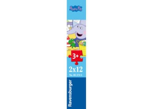 Ravensburger Peppa's Adventures Puzzle 2x12 Pieces