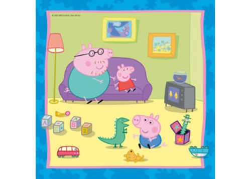 Ravensburger Peppa's Family & Friends Puzzle 3x49 Pieces