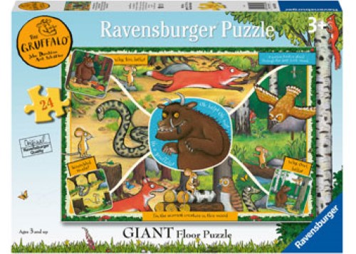 Ravensburger The Gruffalo Giant Floor Puzzle 24 Pieces
