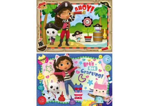 Ravensburger Gabby's Dollhouse Lets Pirate Party! 2x24 Piece