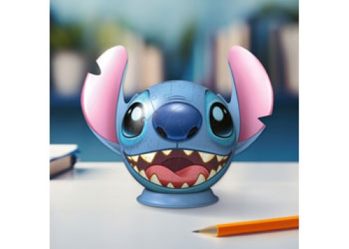 Ravensburger 3D Puzzleball Disney Stitch with Ears 72 Pieces