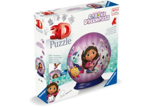 Ravensburger 3D Puzzleball Gabby's Dollhouse 72 Pieces