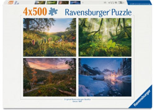 Ravensburger Four Seasons Puzzle 4x500 Pieces