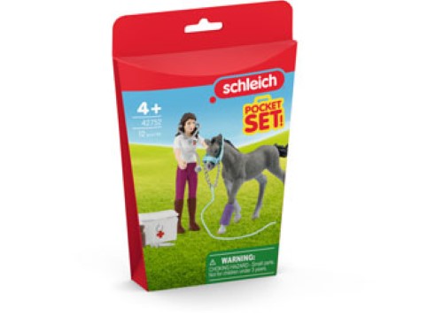 Schleich - Mrs. Kramer with foal