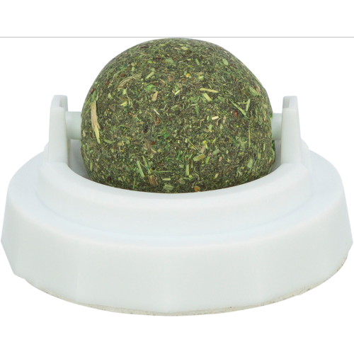 Catnip Ball with Adhesive Holder (5cm)