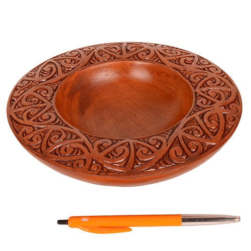 Large Open Wood Bowl (20 x 6 x 20cm)