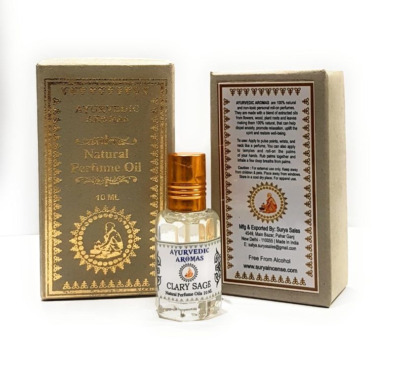Ayurvedic PERFUME OILS - Clary Sage (10ml)