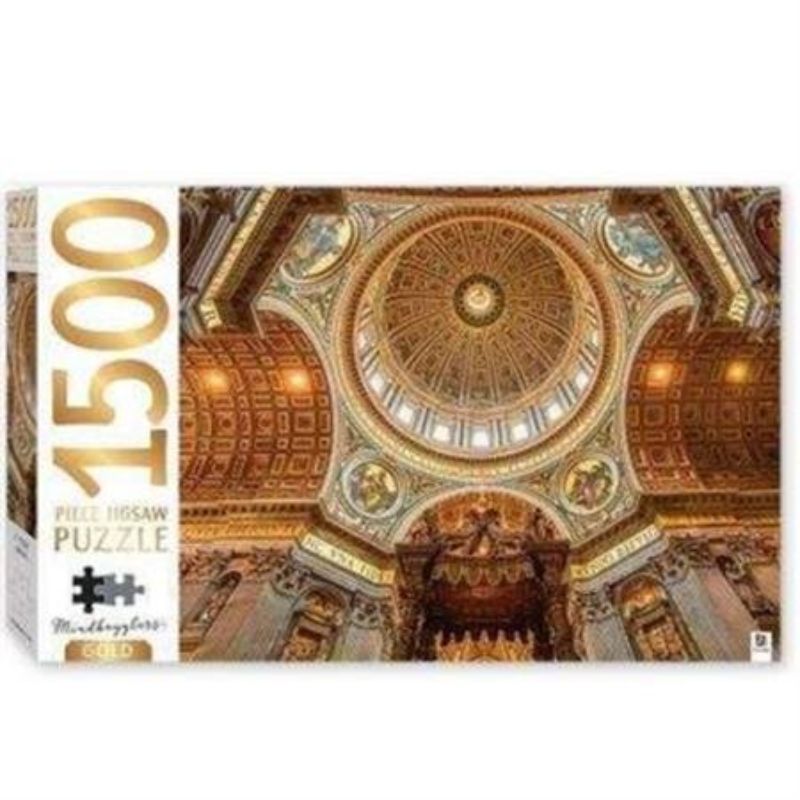 Jigsaw Puzzle - Mindbogglers Gold St.Peters Basilica (1500pc)