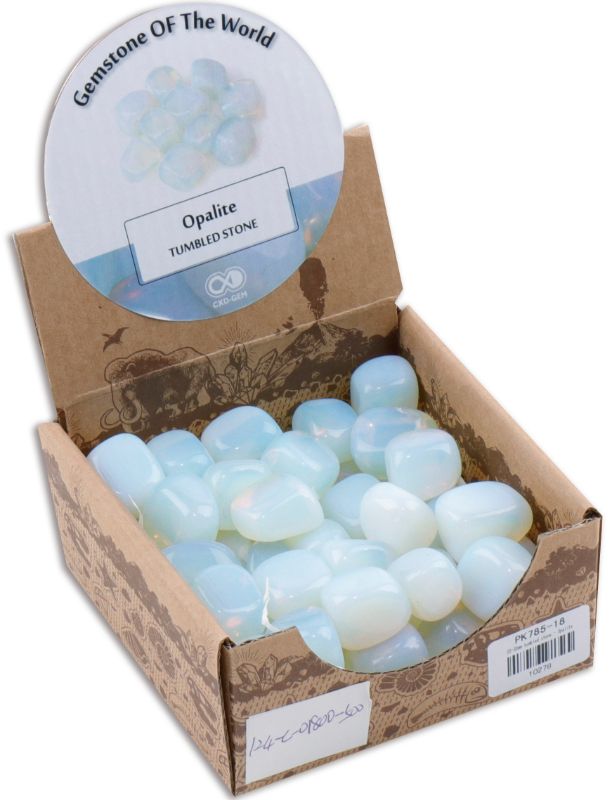 Tumbled Stone - Opalite (0.5kg Box)