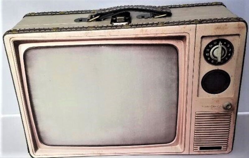 Retro Briefcase - Television (30cm)